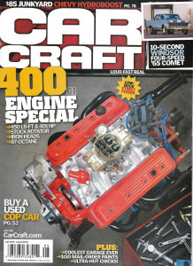 CAR CRAFT 2011 MAY - '65 WINDSOR COMET, 400 CI SPECIAL, COP CARS 4 SALE